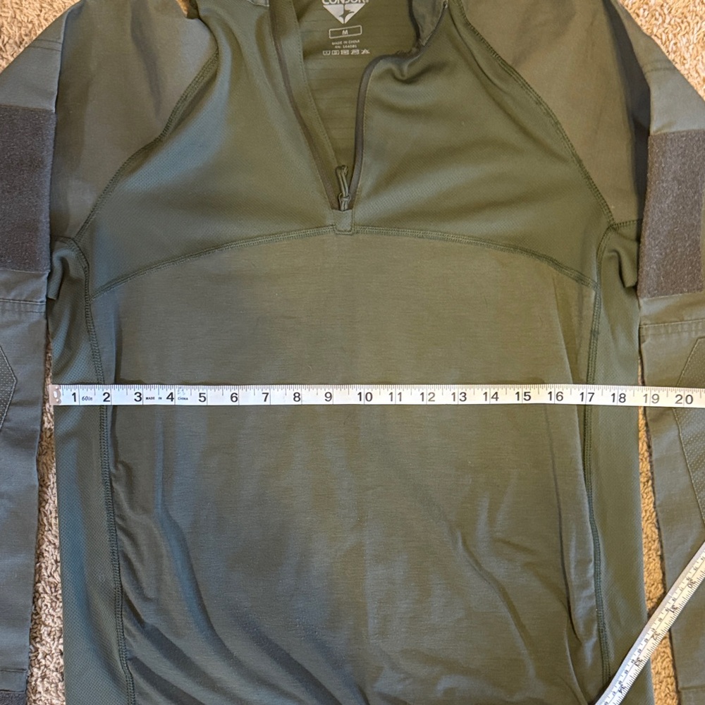 Men's Green Tactical Shirt - Picture 4 of 4
